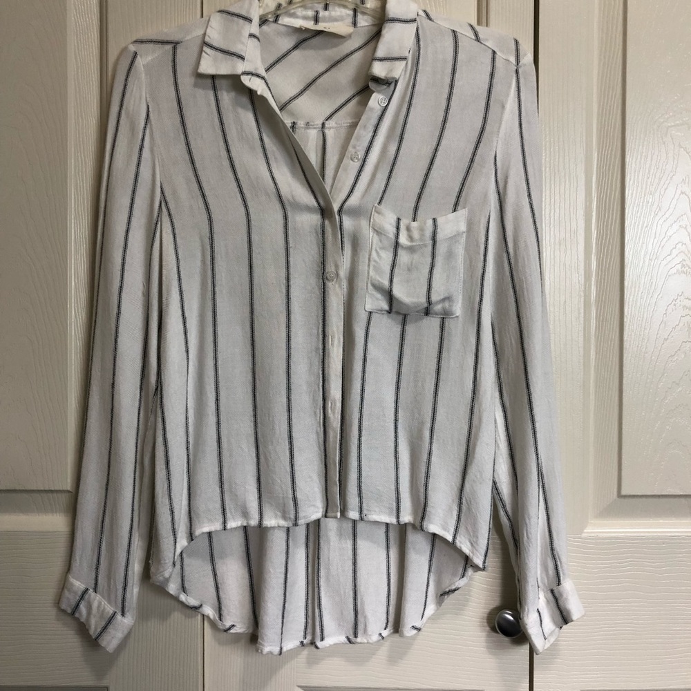 Elodie Button Down Long Sleeved Shirt